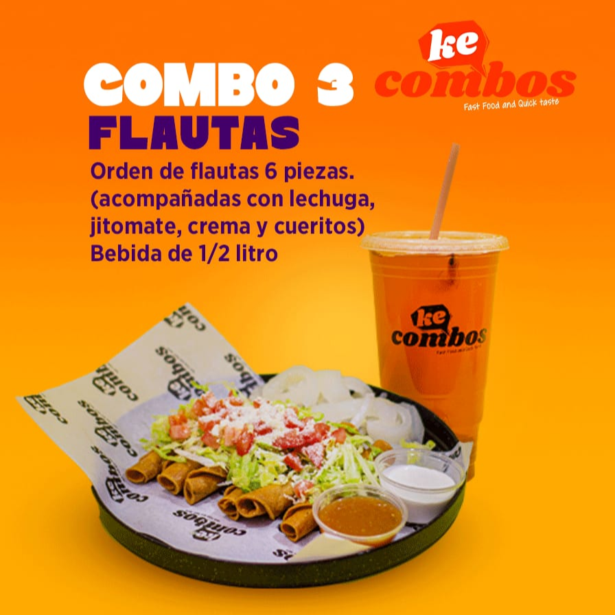 Combo 3: Flautas