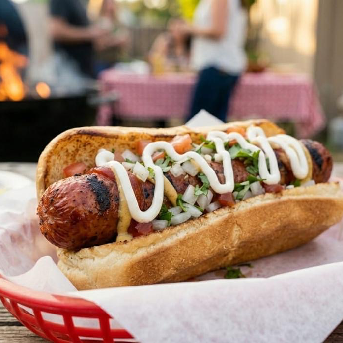 Hot-Dog Parrillero