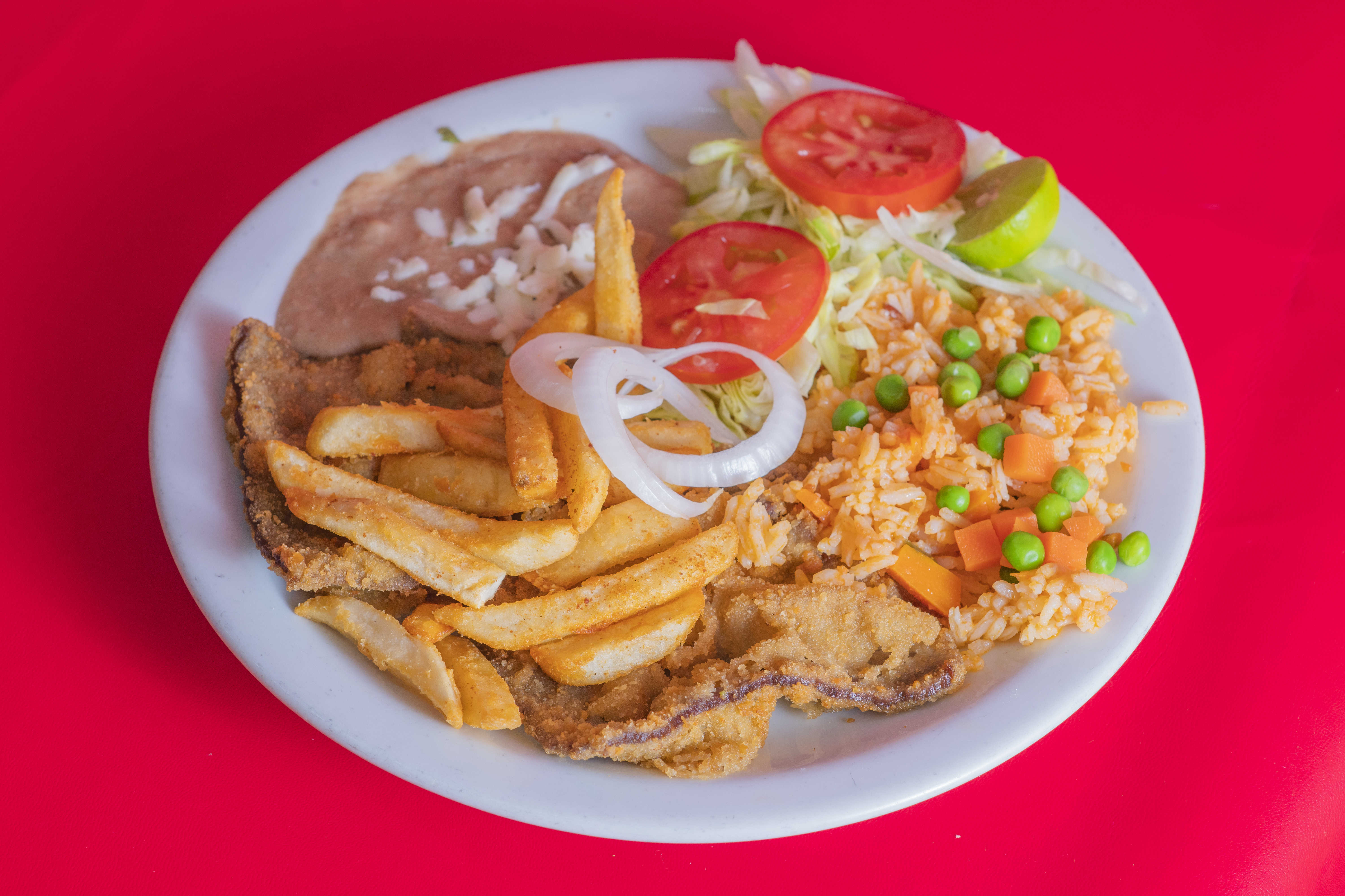 Milanesa de Res*1 + Verduras con Mantequilla*1