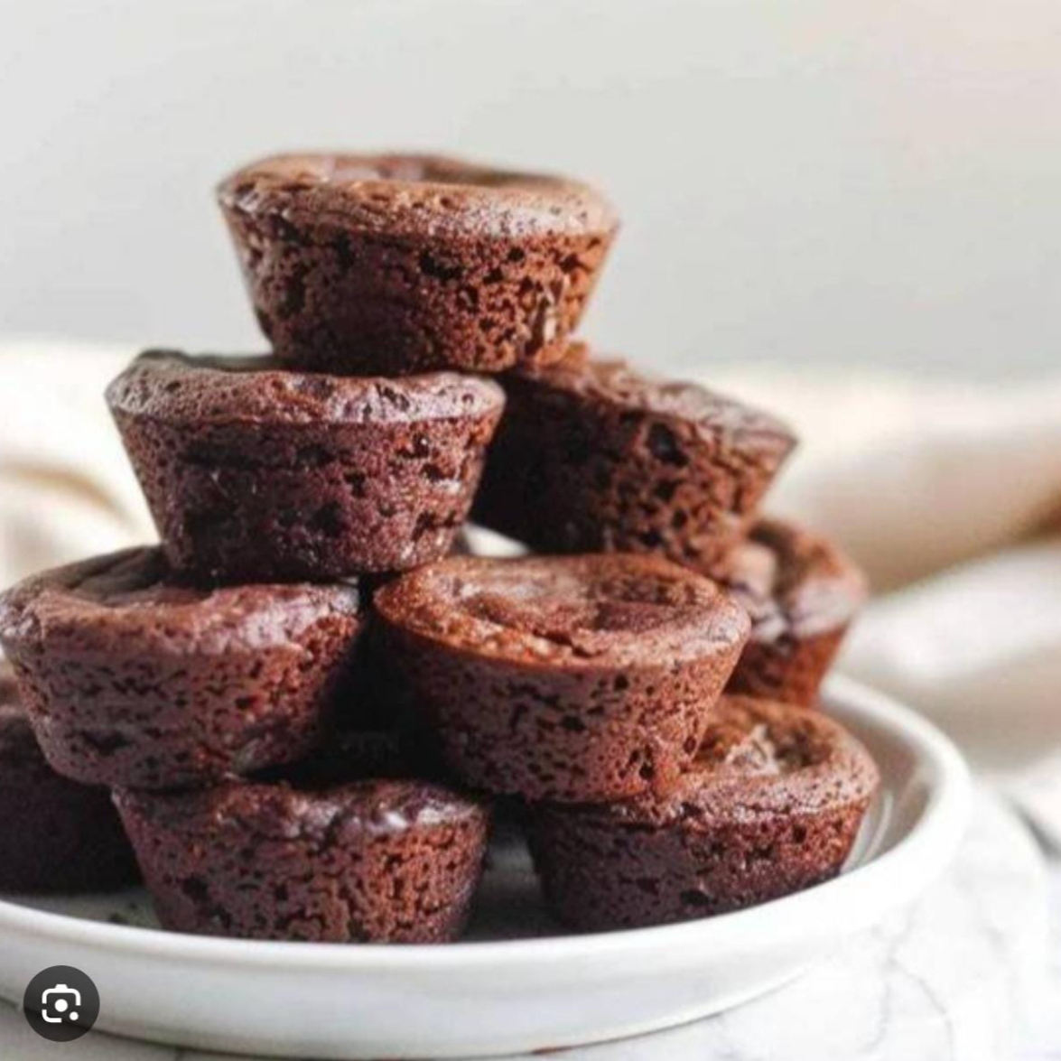 Pastelitos Brownie de chocolate