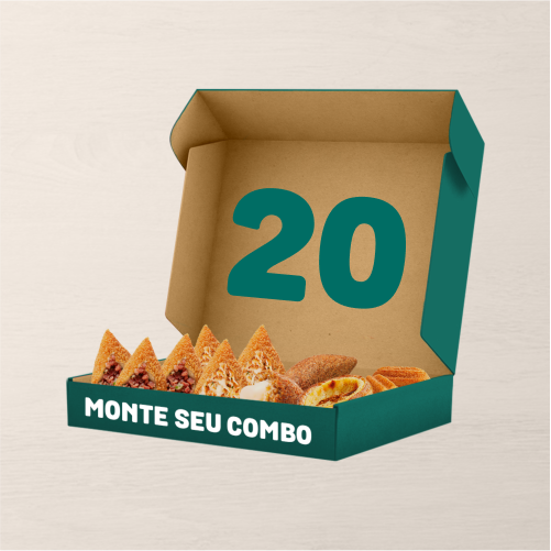 Monte Seu Combo 20 Itens: vinte produtos para montar o combo perfeito.