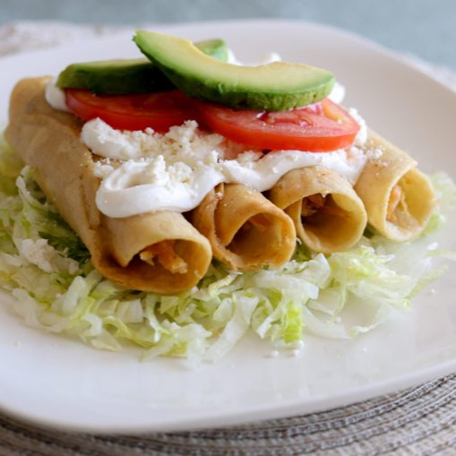 Flautas de Pollo