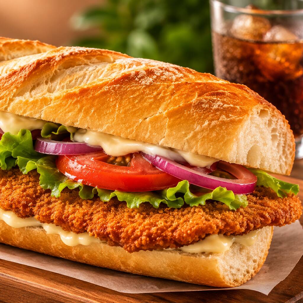 Baguette de Milanesa