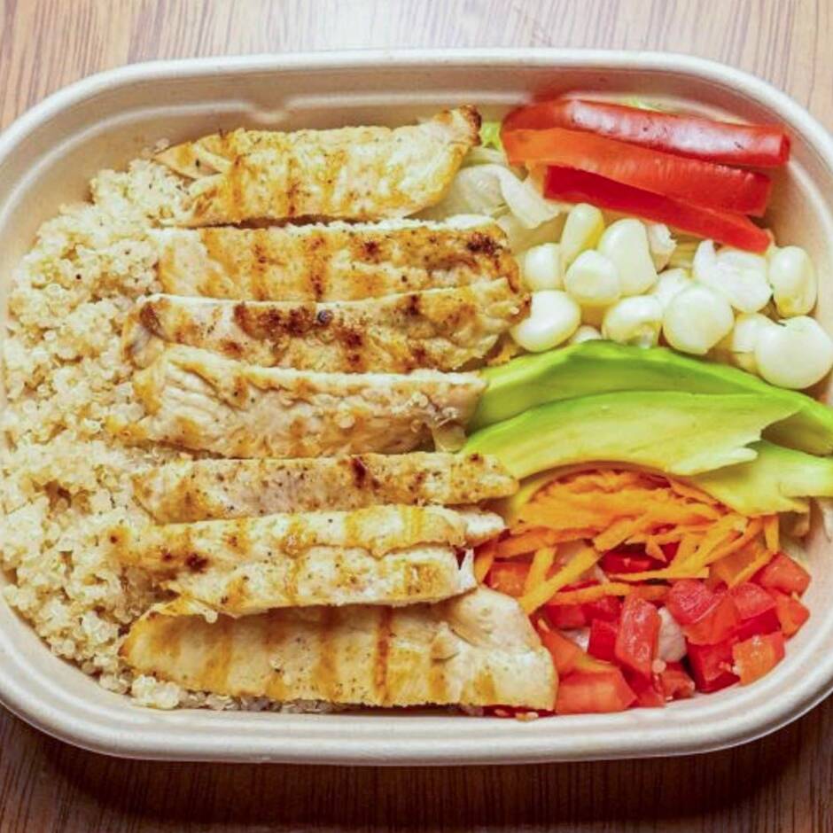 Ensalada Quínoa con Palta