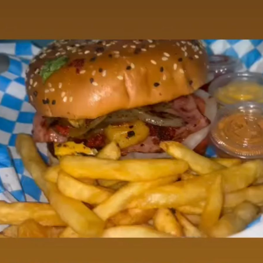 HAMBURGUESA HAWAIANA