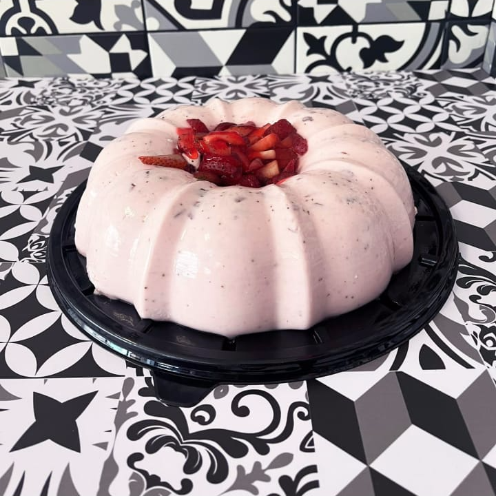 Gelatina de la Casa de Fresa