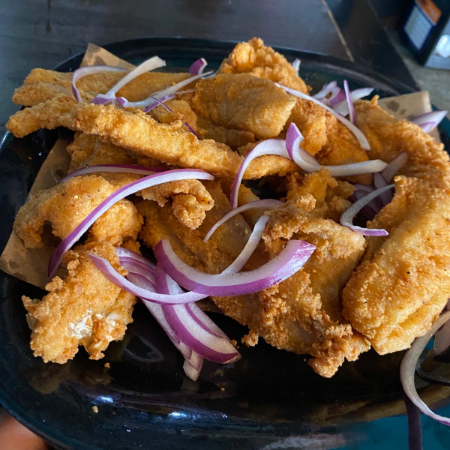 Medio Kilo de Chicharron de Trucha