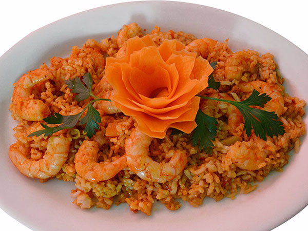 Arroz con Camarones