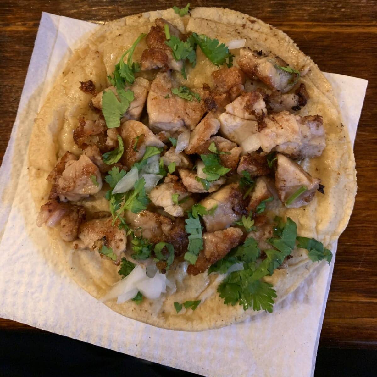 Tostada Molleja