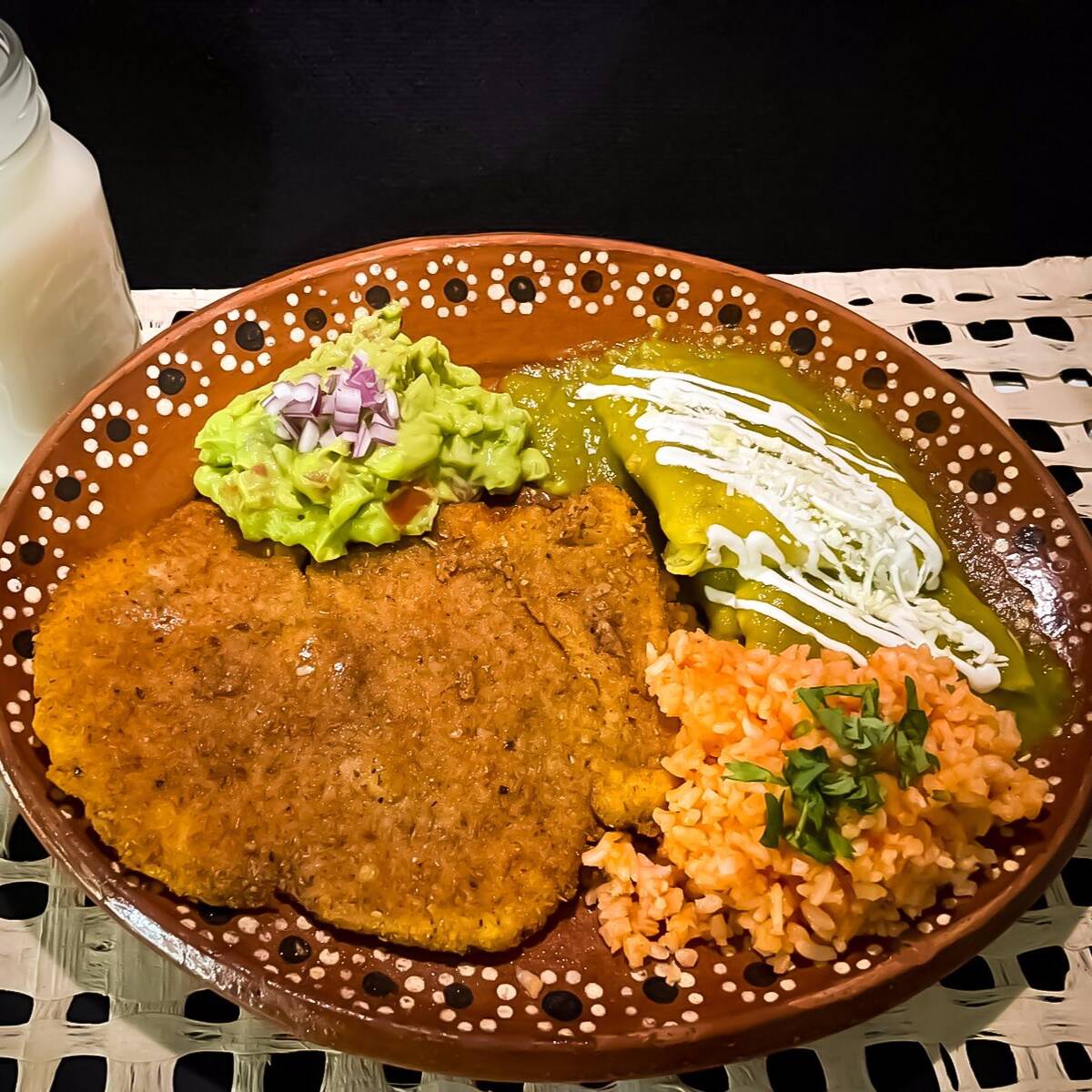 Comida Milanesa de Cerdo