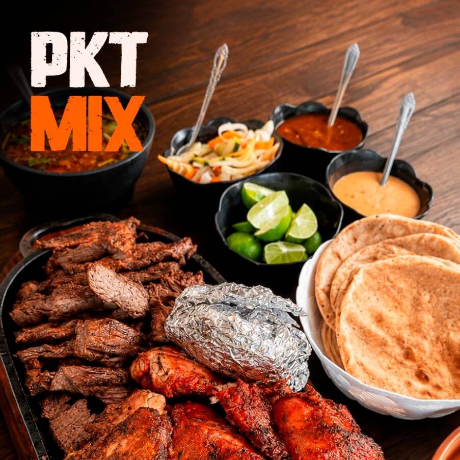 PKT MIX: 1 POLLO, 1/2 KG DE ARRACHERA, 1/2 FRIJOLE