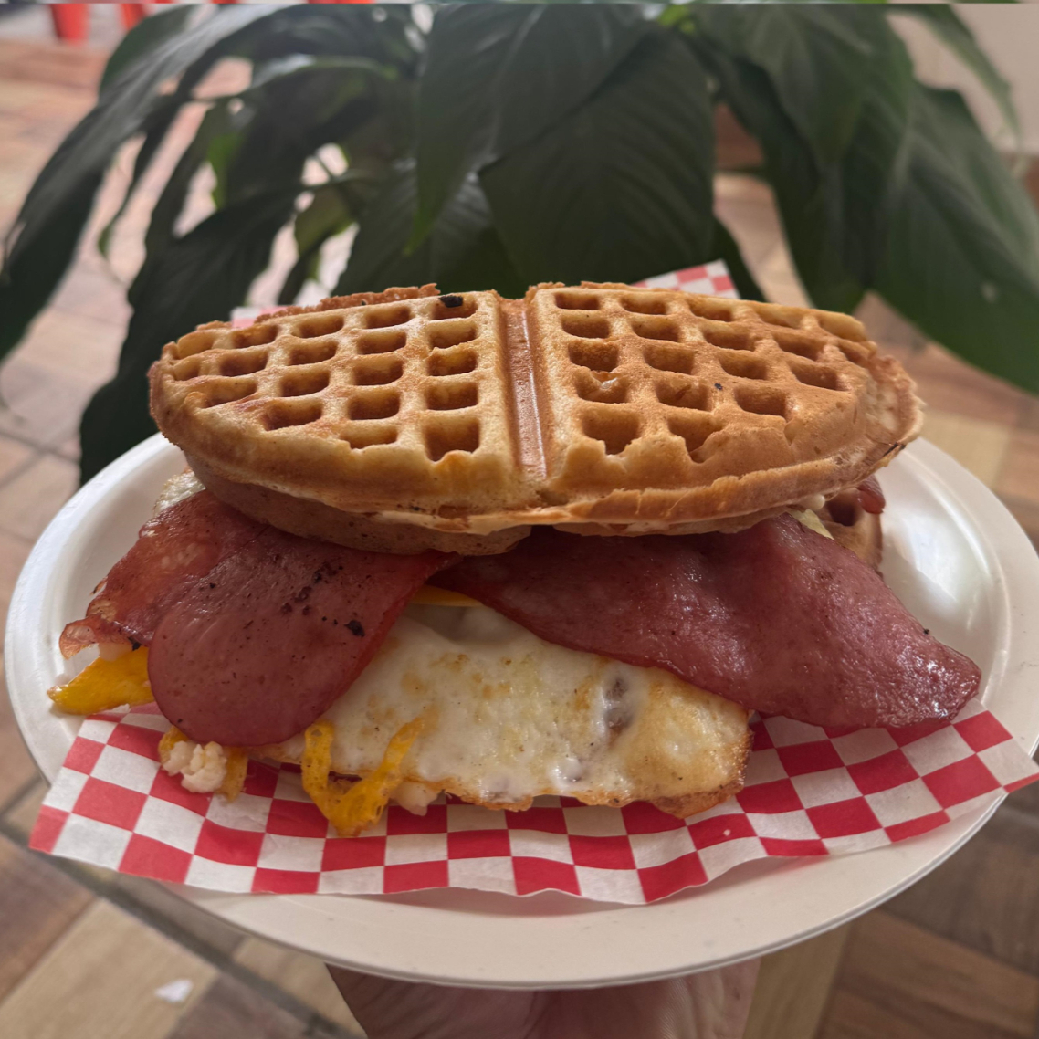 Sandwich Waffle