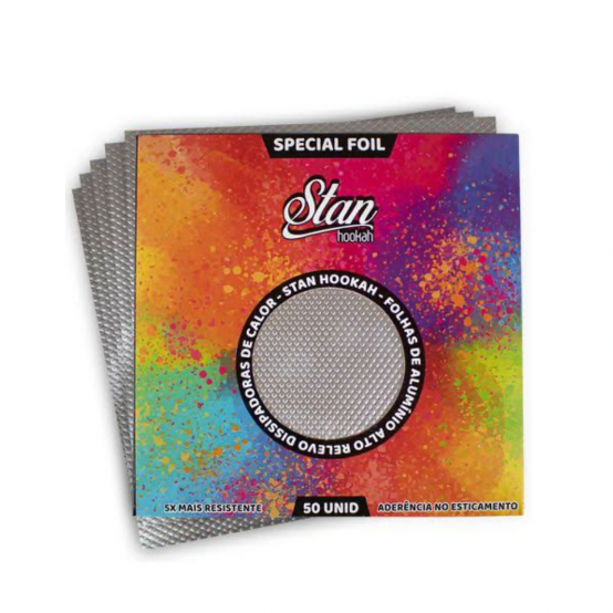 Folha unidade alumínio ( Stan hookah)