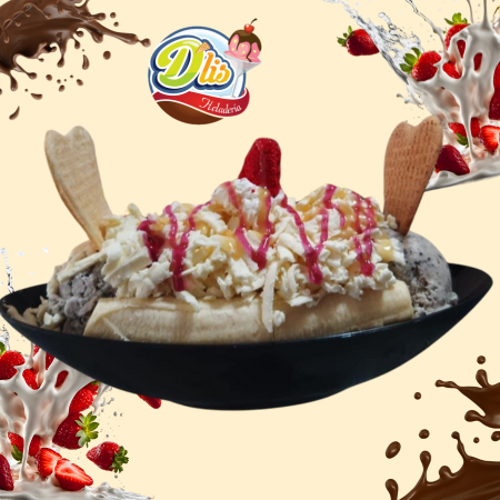 Banana Split Queso
