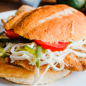 Torta de Milanesa de Pollo