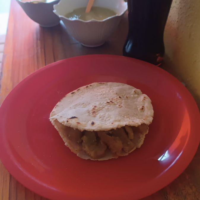 Gorditas de Chicharron