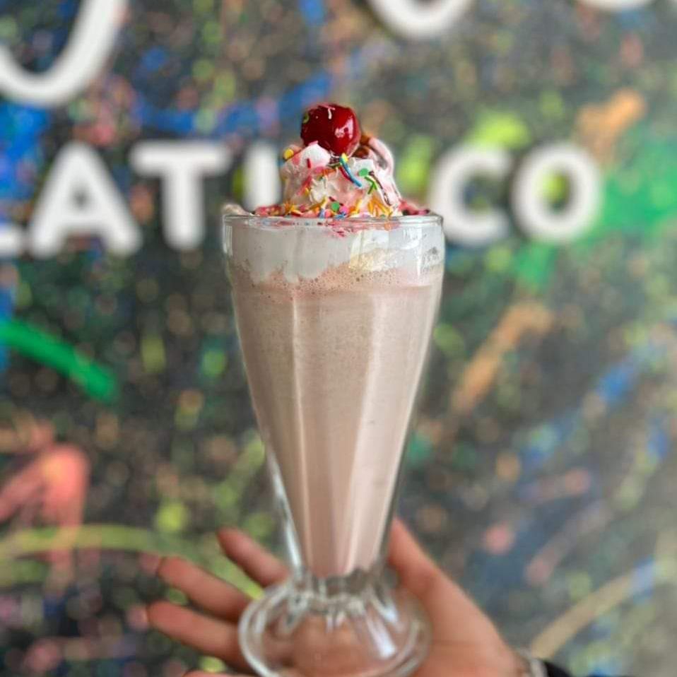 Malteada de chocolate