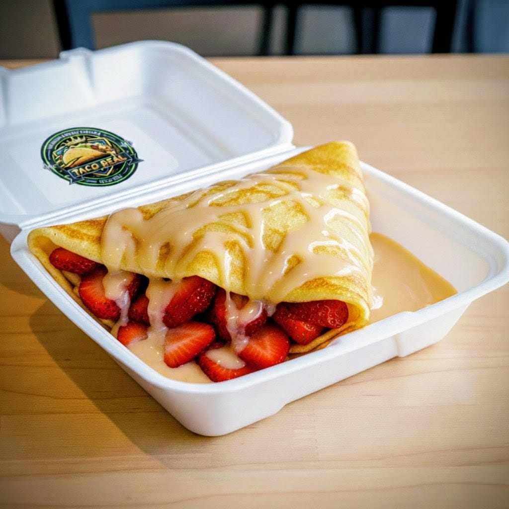 Real Creppa Dulce de Lechera con Fresas