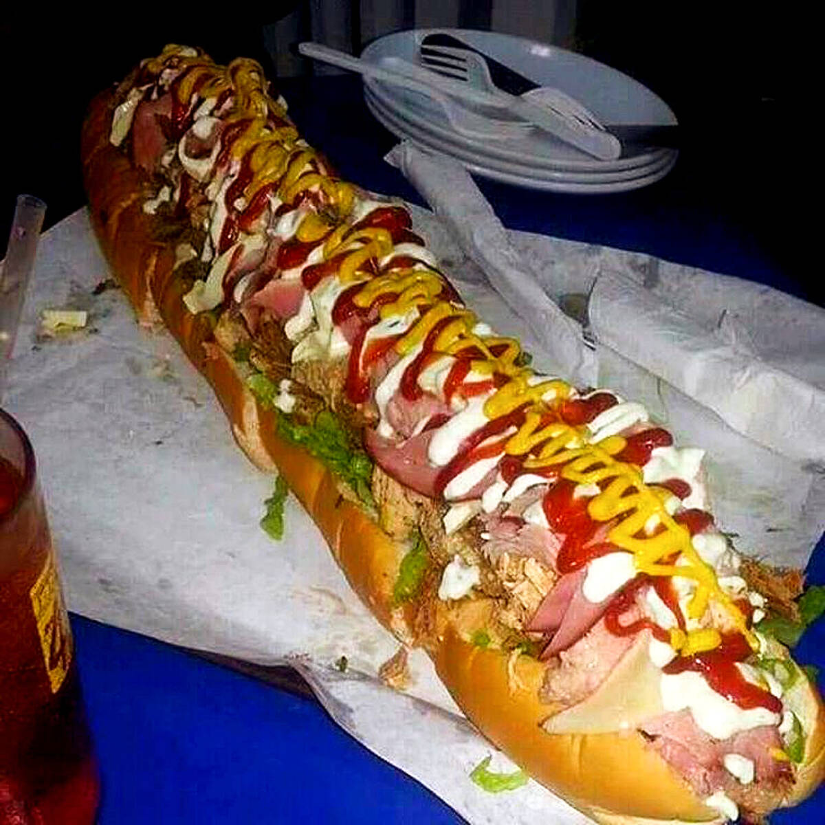Super Pepito Pollo, Res más Papas Francesa