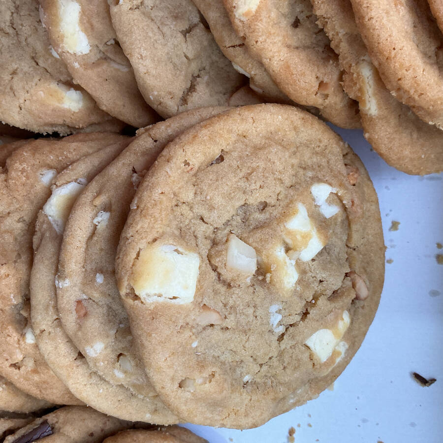 Galletas de macadamia