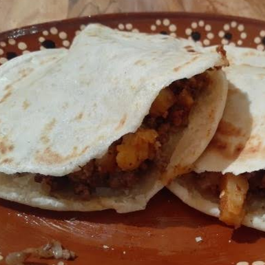 Gordita de picadillo