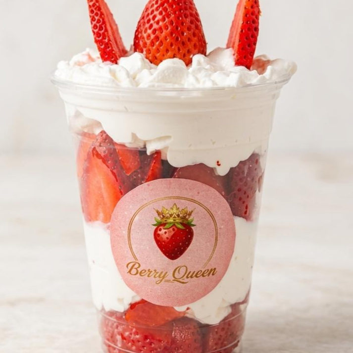 Fresas con Crema+salsa Gratis 12on Tradición Real