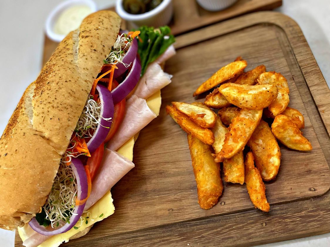 Panini de Jamón Pavo