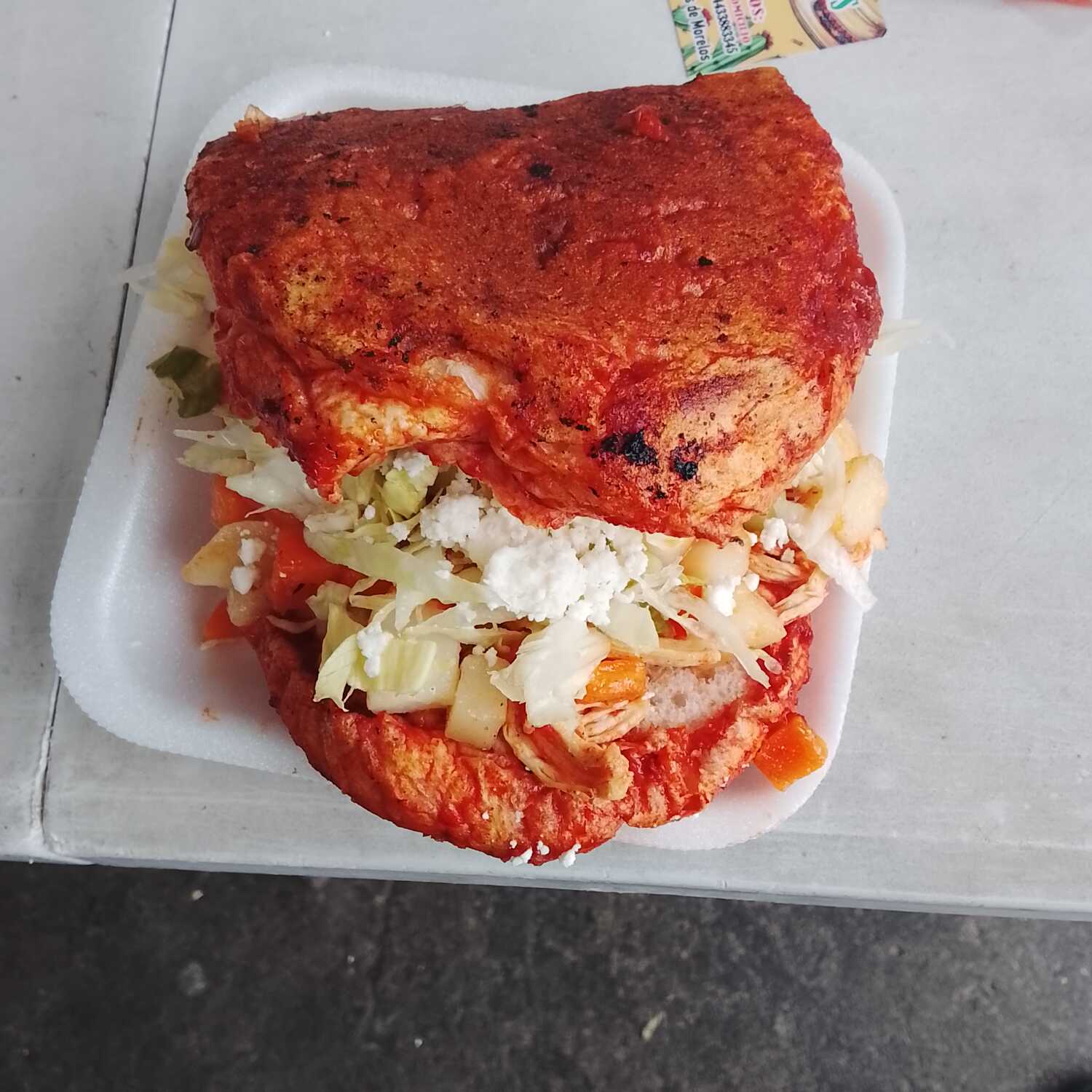 Pambazoz de picadillo