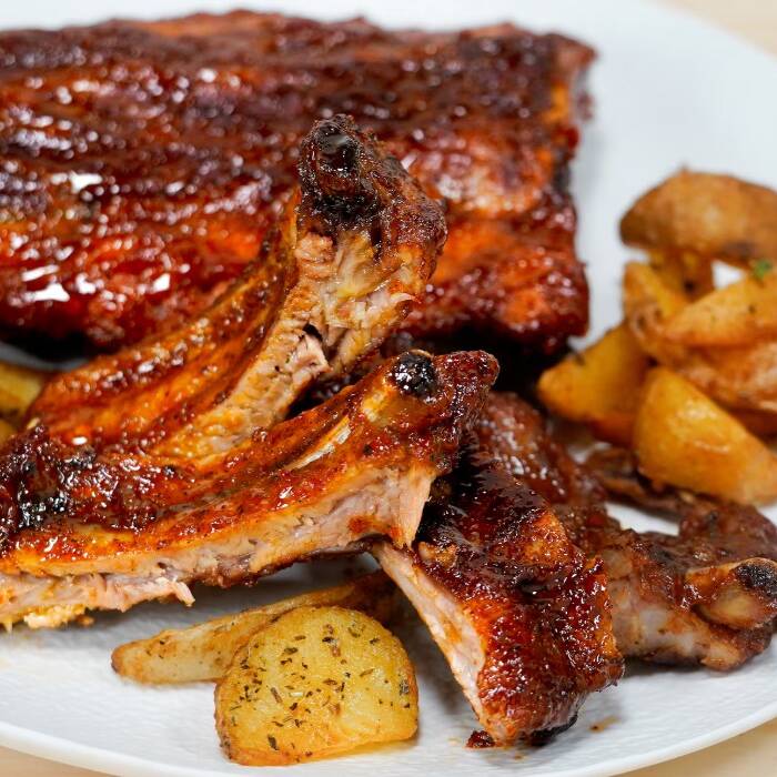 Costillitas a la Bbq