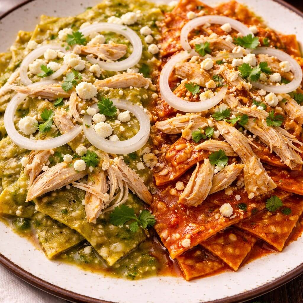 Chilaquiles Sencillos Verdes