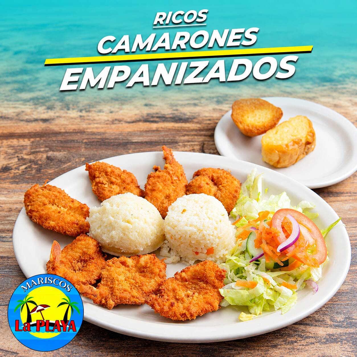 Camarones Empanizados