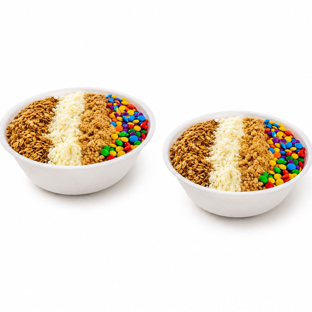 Combo 2 Patões – Para quem ama açaí de verdade!
Leve 2 Patões de 750ml com 10 adicionais inclusos (5 para cada açaí), todos à escolha do cliente!
Monte seu combo do jeito que preferir, escolhendo seus complementos favoritos.
2 açaís de 750ml
10 adicionais inclusos (5 por açaí)
Complementos à escolha do cliente
Ideal para dividir ou para quem quer um açaí completo e bem recheado!
Açaí do Pato – Muito mais sabor, qualidade e generosidade em cada colherada!