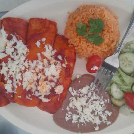 Enchiladas Rojas