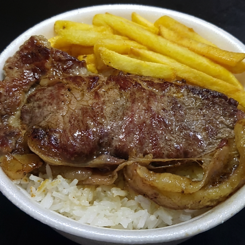 Arroz, Feijão, Farofa E Salada