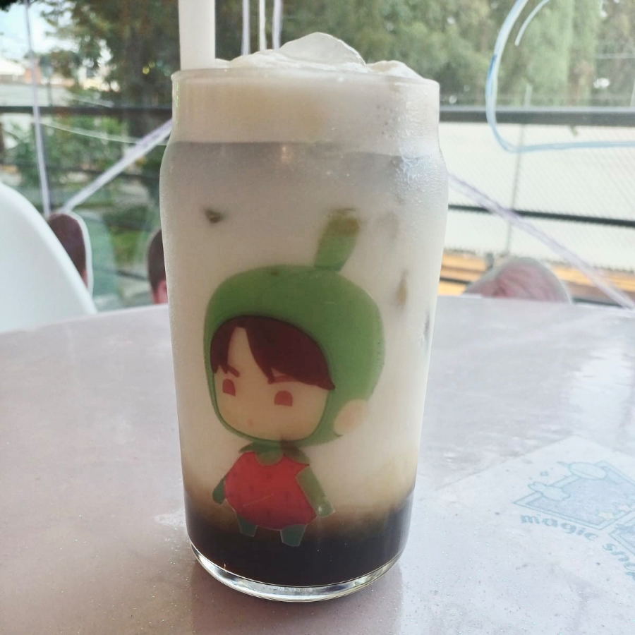 Latte de Lavanda Frío o Caliente (Butterfly)