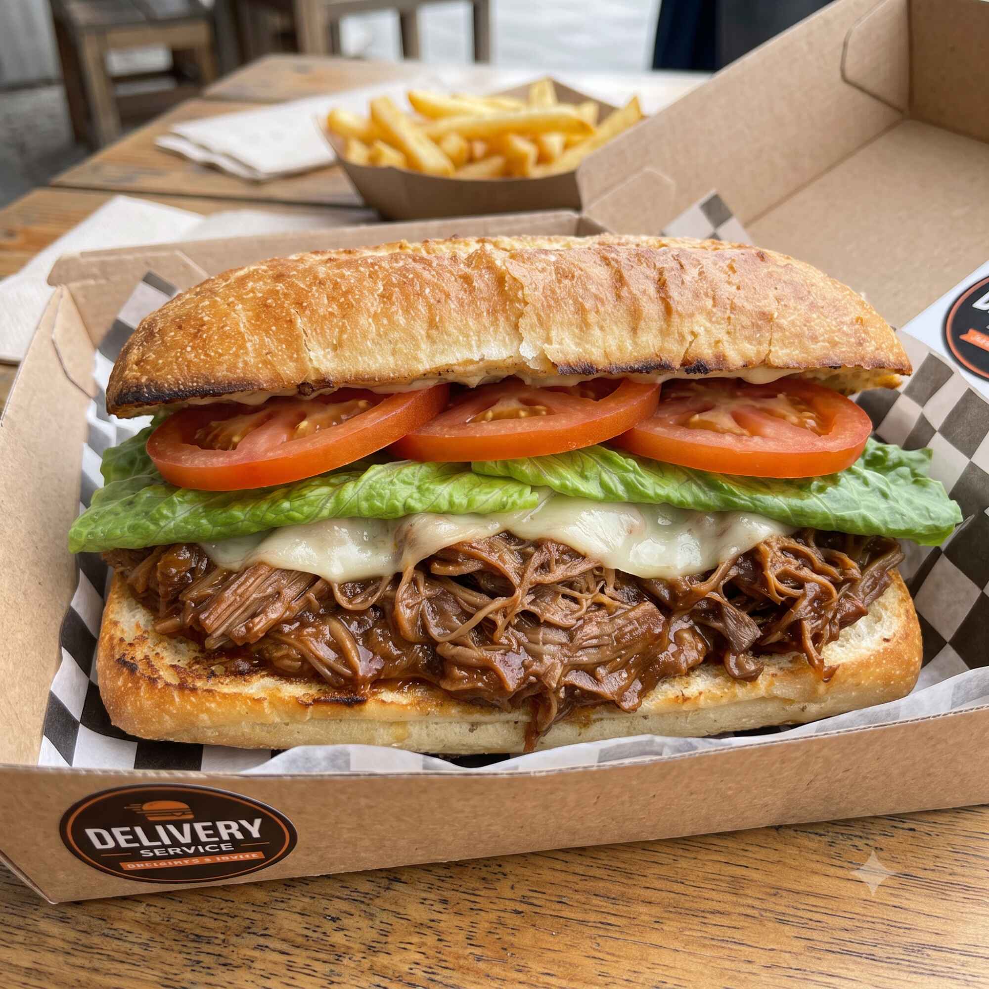 Sándwich Carne