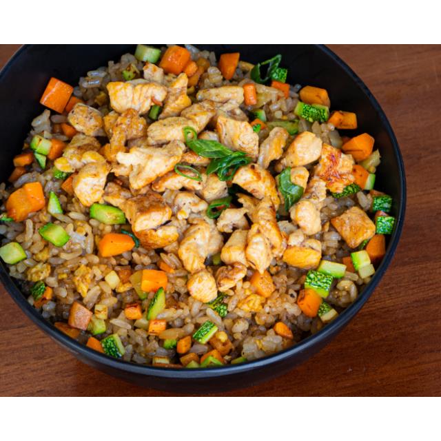Yakimeshi Pollo - Arroz Frito Japonés