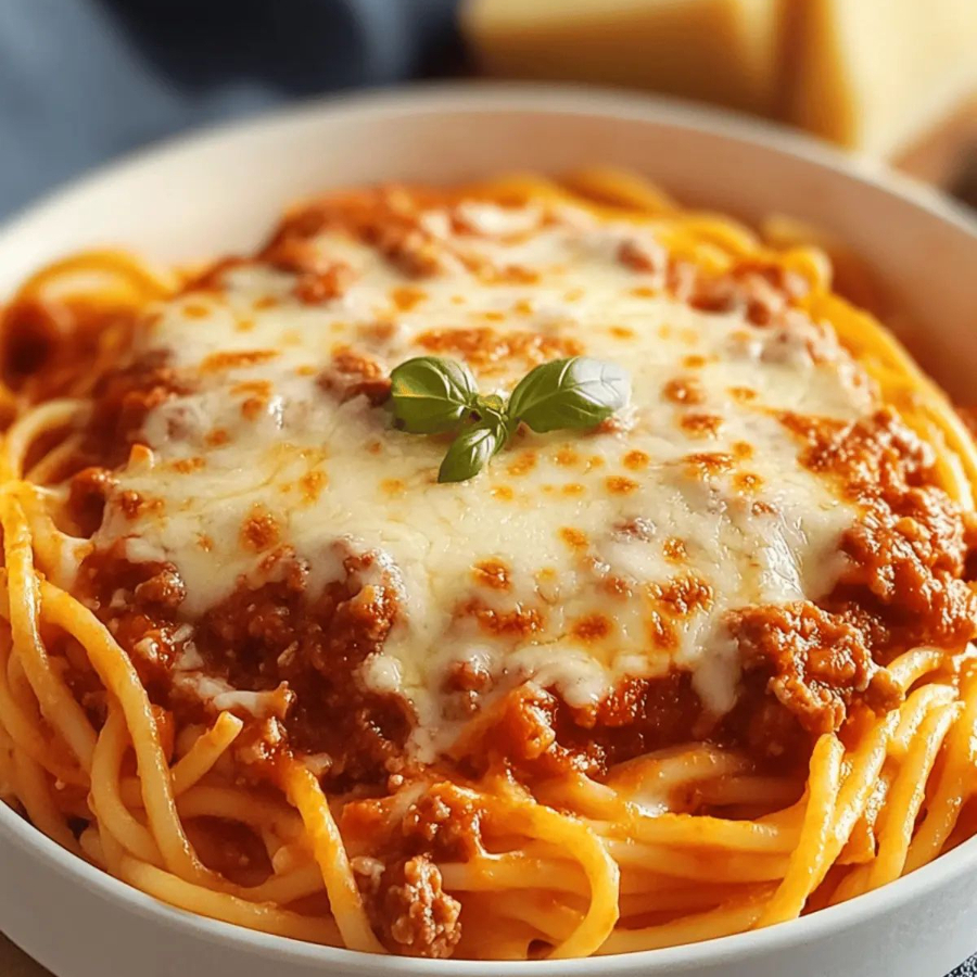 Massa fresca produzida artesanalmente na casa, molho de tomate caseiro com carne moída bovina, mussarela.