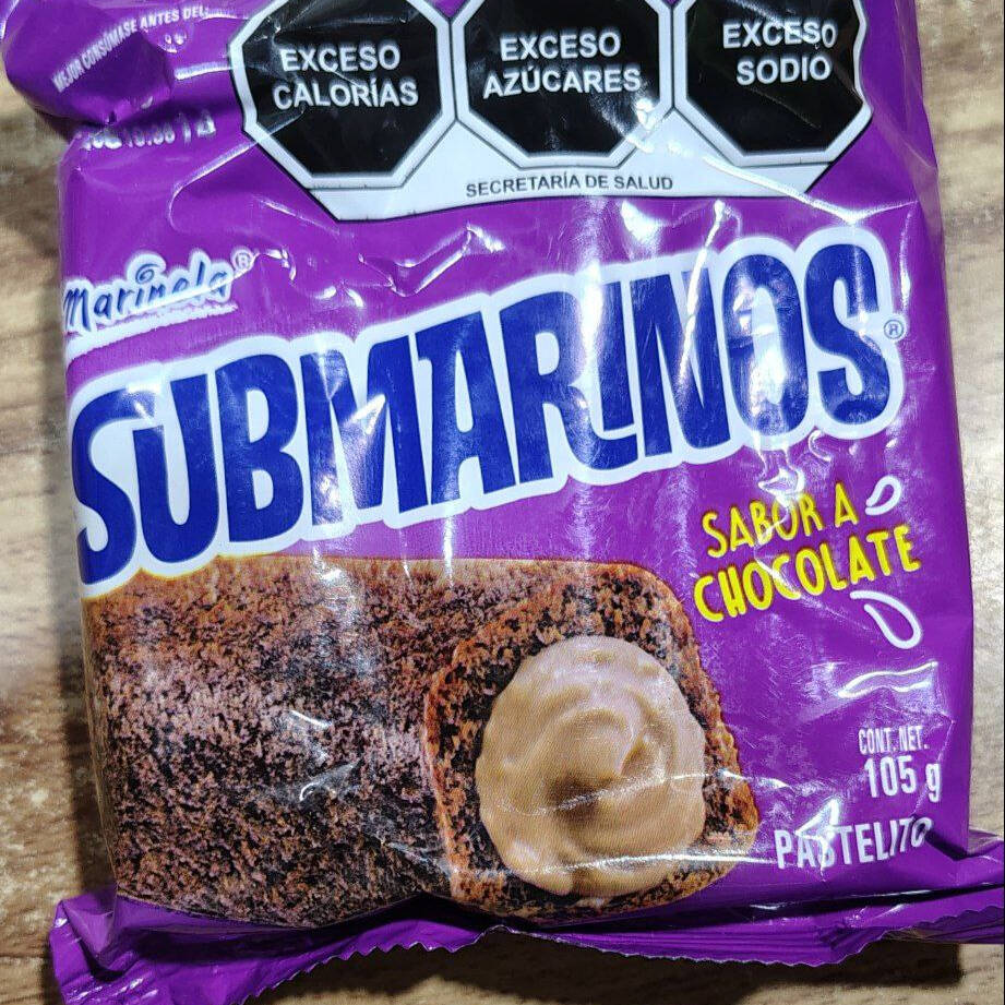 Submarinos Chocolate 105 G