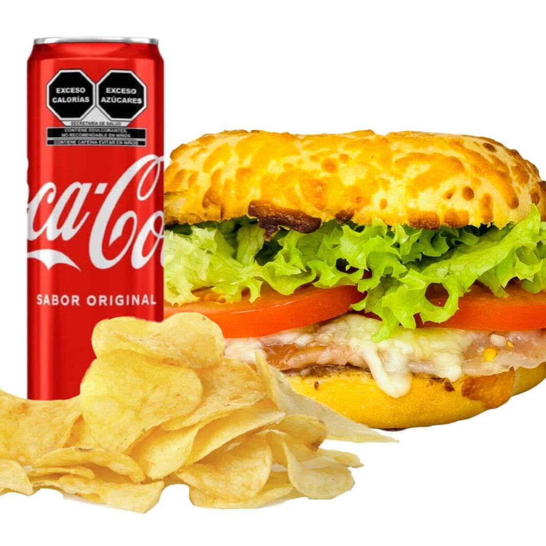 Combo-Bagel DeJamon Serrano-Refresco