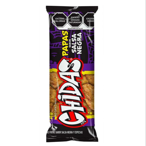 Papas Chidas Salsa Negra