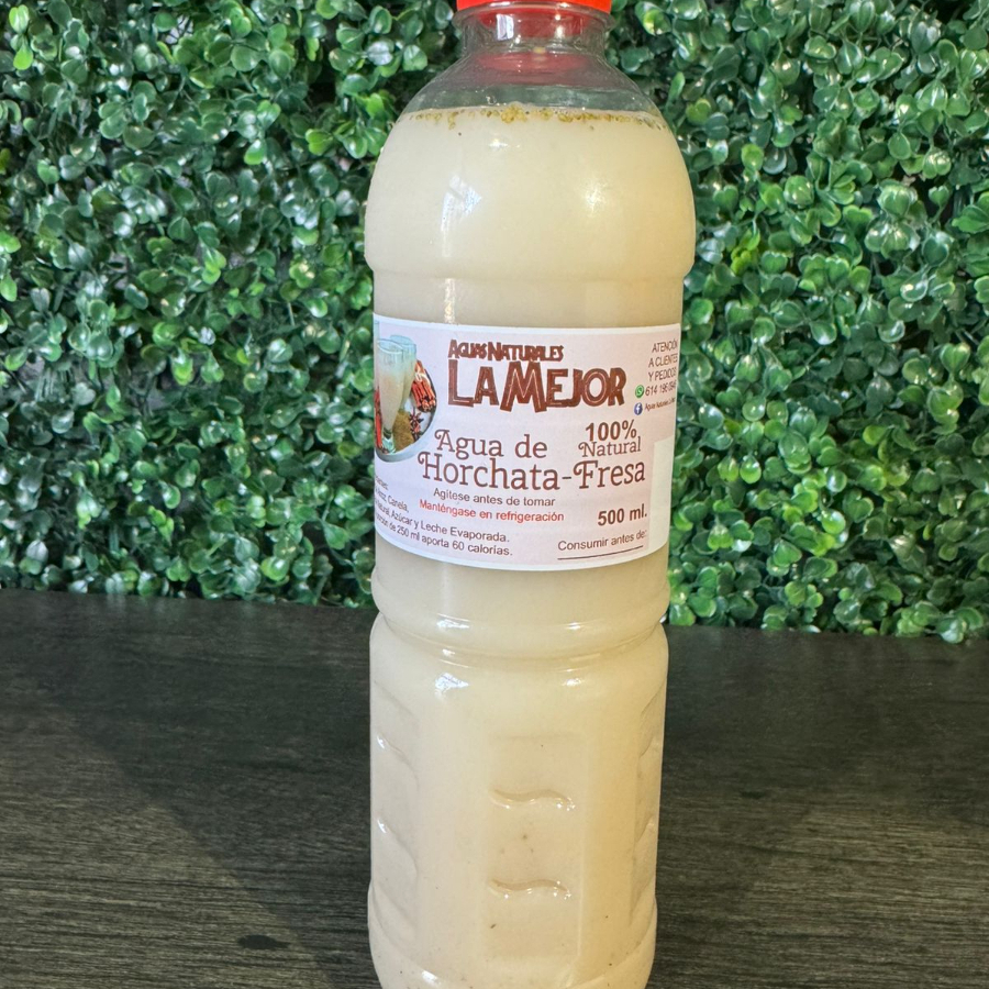 Horchata-fresa