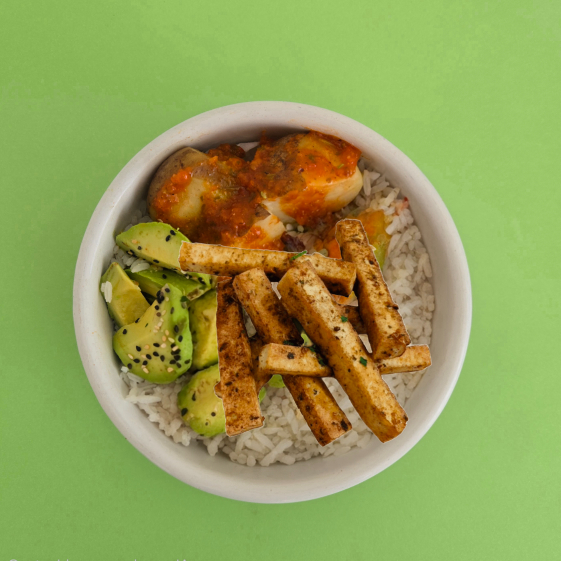 Bowl Tofu Bistec o Asado