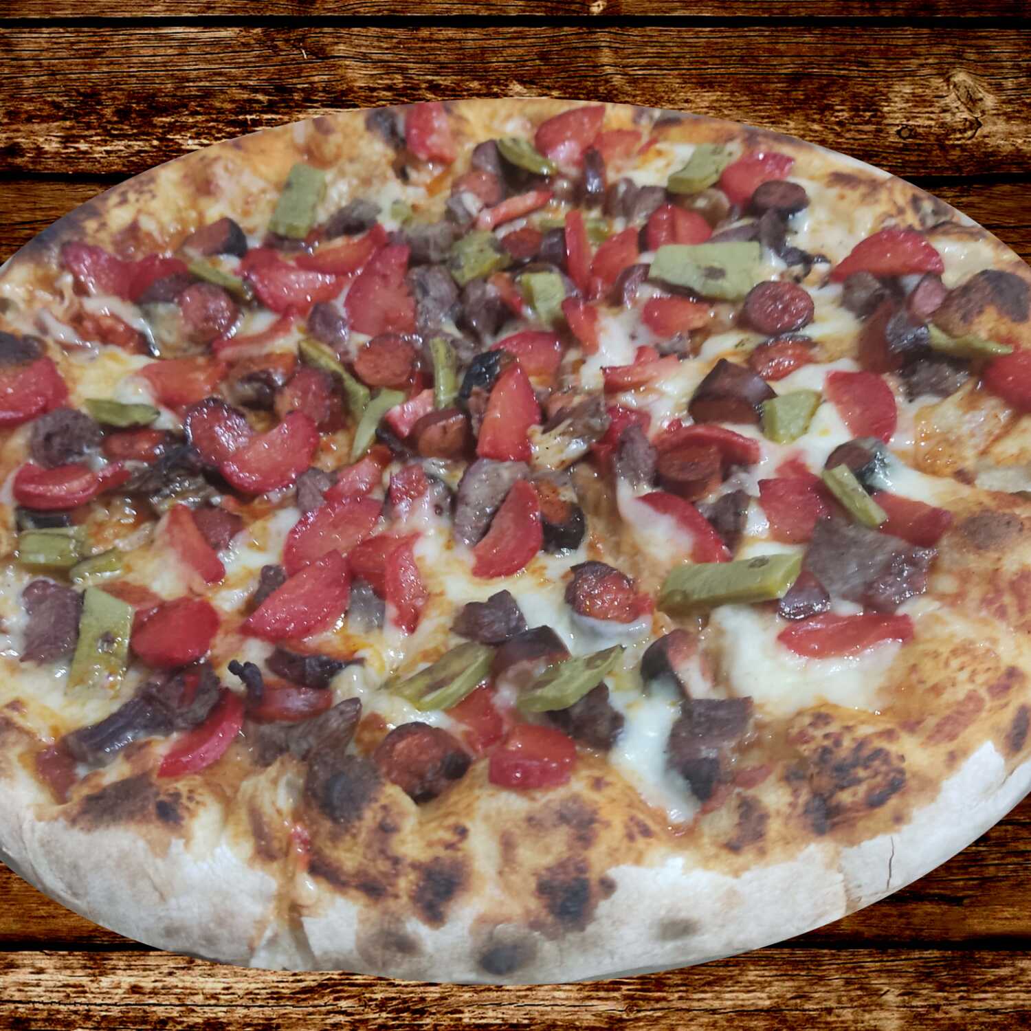 Pizza Regia (Grande 8 Rebanadas, 35cm Diámetro)