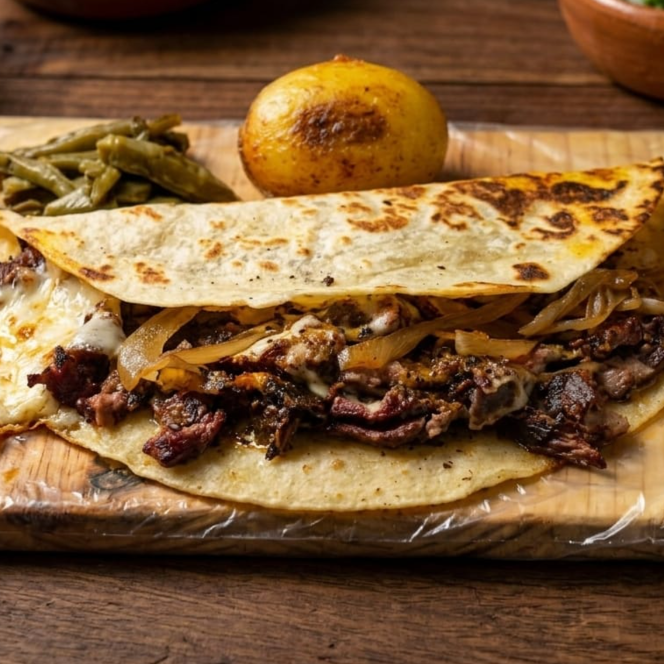 Quesadillota de Adobo de Cilantro al Ajo 20 cm