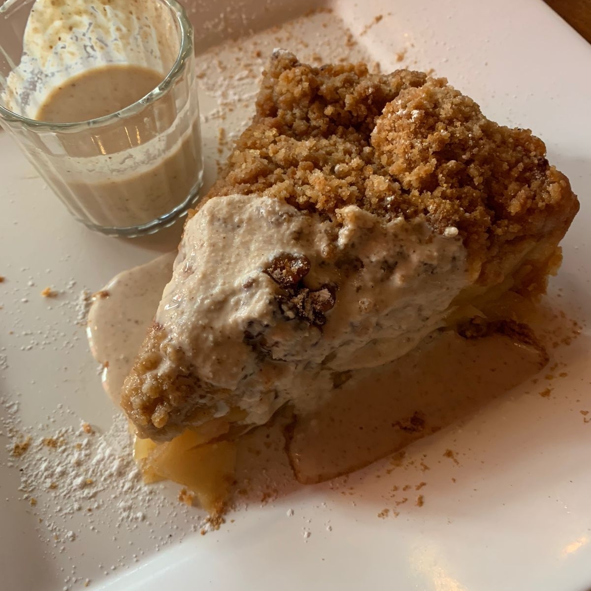 Rebanada de Tarta de Manzana