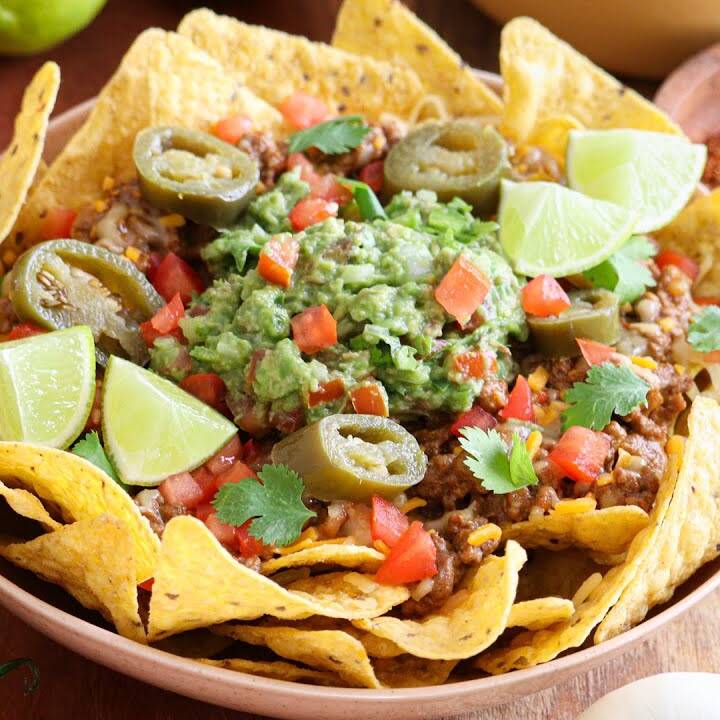 Nachos con Carne