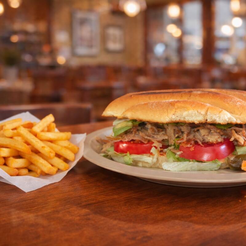 Combo Torta de Pierna + Papas ala Francesa