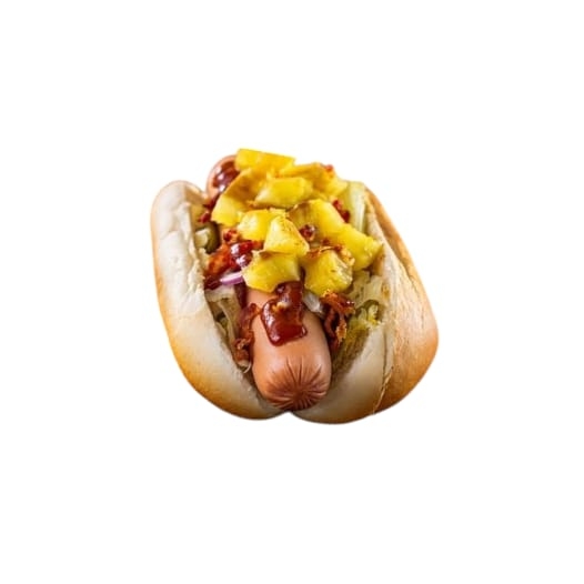Hot Dog Jumbo Hawaiano