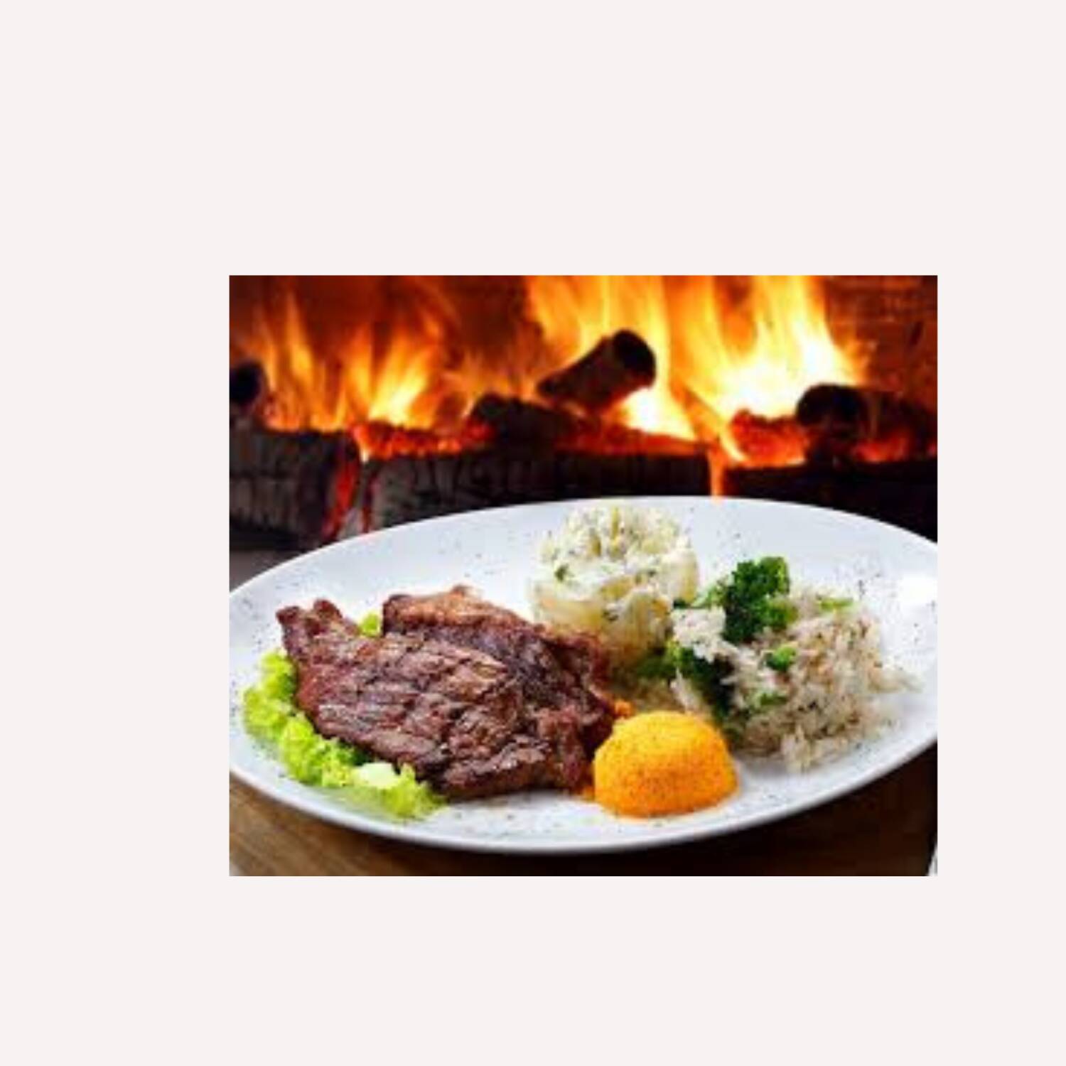 Comida Bistec de Puerco Asado